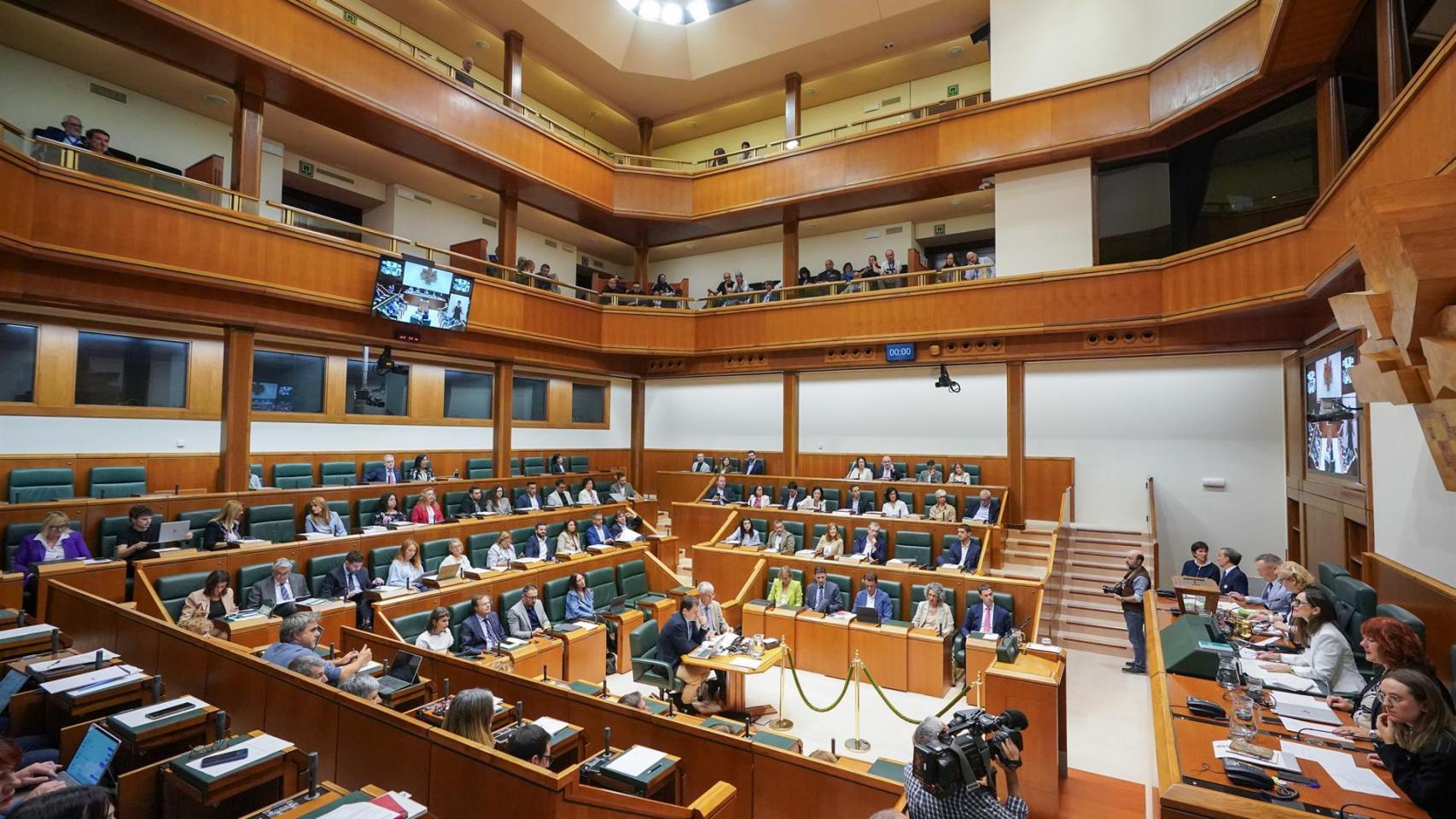 Primer pleno ordinario de la legislatura en el Parlamento vasco / IÑAKI BERASALUCE - EP