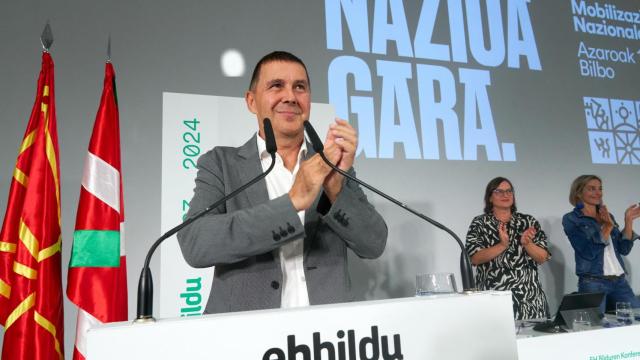 El coordinador general de Bildu, Arnaldo Otegi / CARLOS GONZÁLEZ - EP