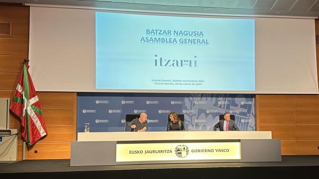 Asamblea de la EPSV Itzarri, que gestiona los ahorros para la pensión de los funcionarios del Gobierno vasco / EP