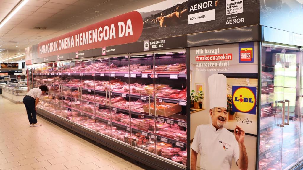 Establecimiento de Lidl en Euskadi