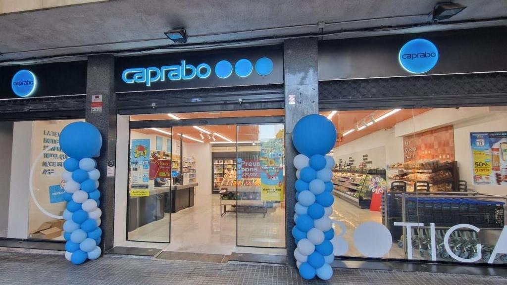 Apertura de una tienda Caprabo, del grupo Eroski