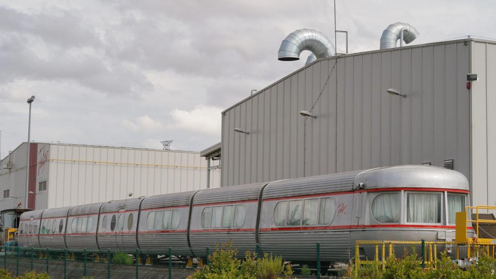 Tren de Talgo en la planta de Talgo en Rivabellosa (Álava) / EP