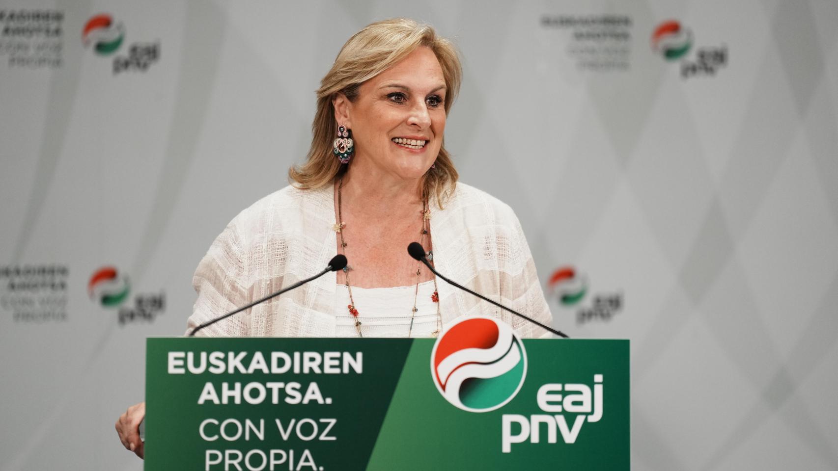 La presidenta del BBB del PNV, Itxaso Atutxa, a 23 de julio de 2023