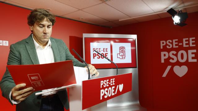 El secretario general del PSE-EE, Eneko Andueza / MIGUEL TOÑA