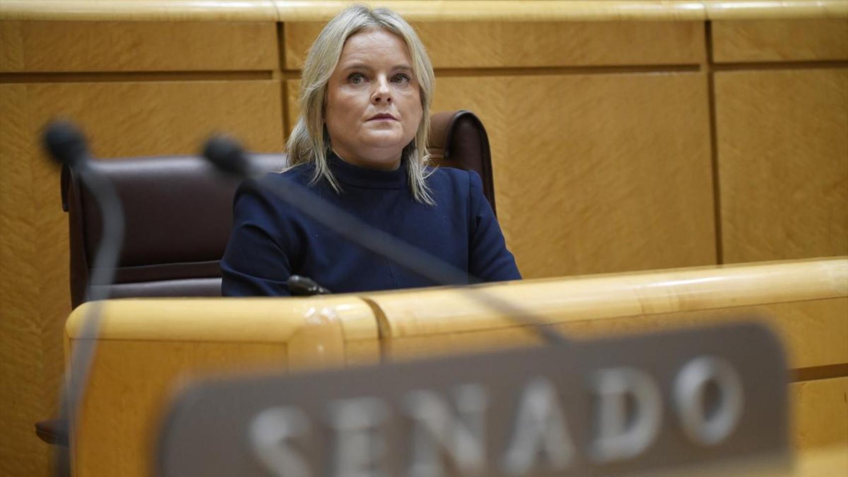 Marimar Blanco en el pleno del Senado.