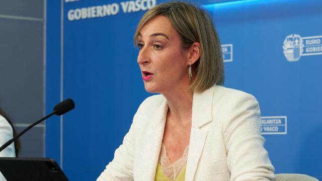 La portavoz del Gobierno vasco, María Ubarretxena / L. RICO - EFE