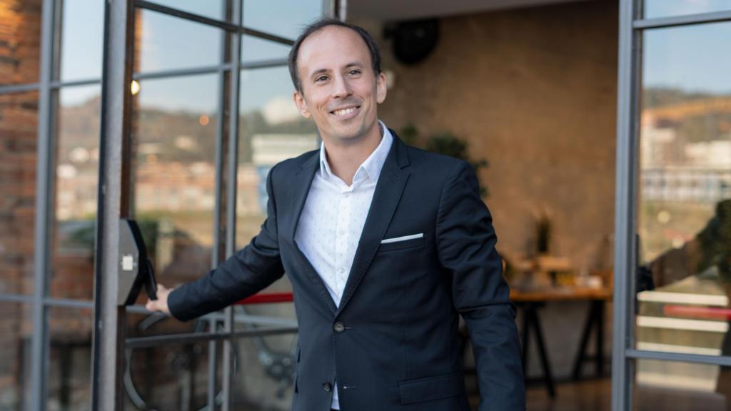 El CEO de H2SITE, Andrés Galnares / Nacha Abaitua