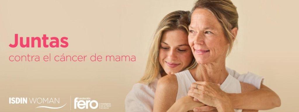 ISDIN, junto a la Fundación FERO, ha lanzado la séptima edición de la campaña JUNTAS para concienciar sobre la importancia de la detección precoz del cáncer de mama