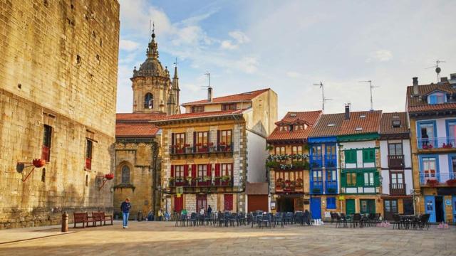 Un precioso pueblo de Euskadi.