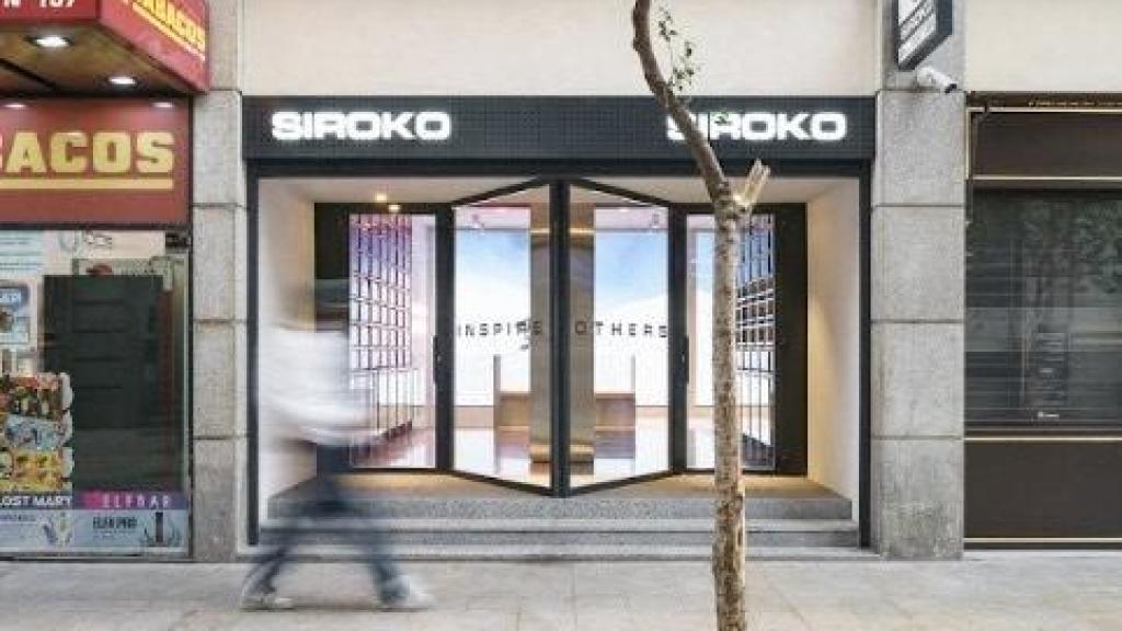 La nueva tienda de Siroko, ubicada en Madrid.