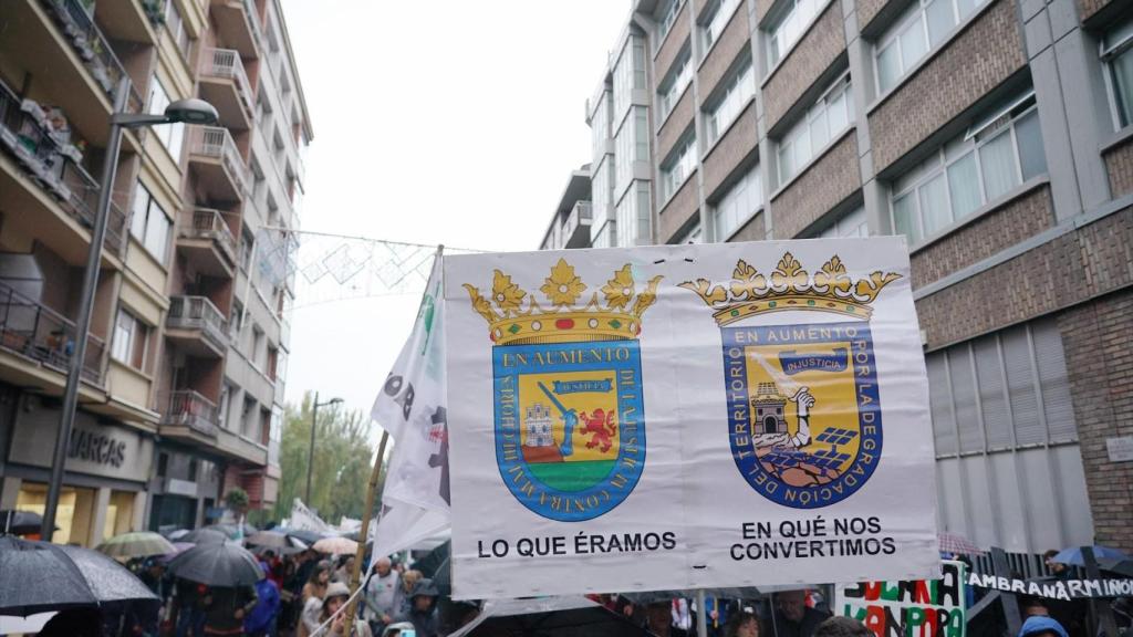 Manifestación en Vitoria.