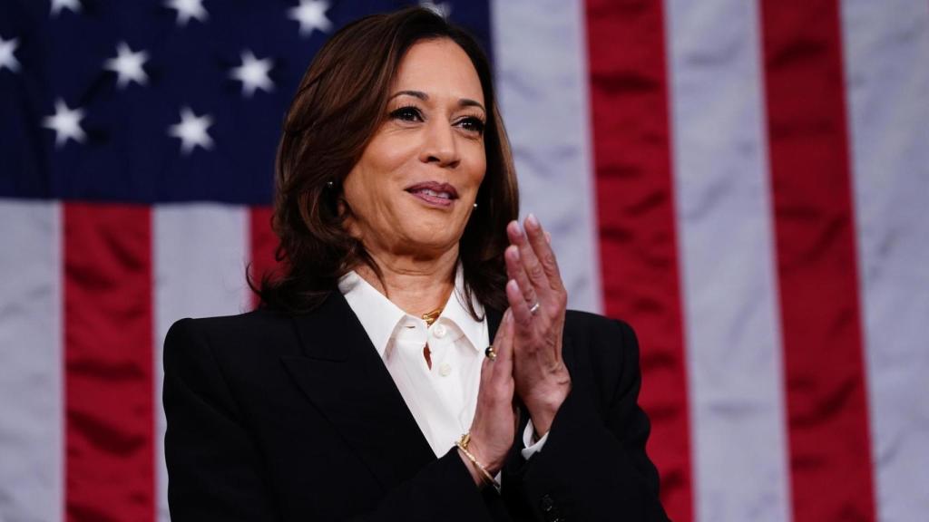 Kamala Harris recientemente