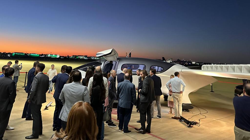 Puesta de largo del Lilium Jet