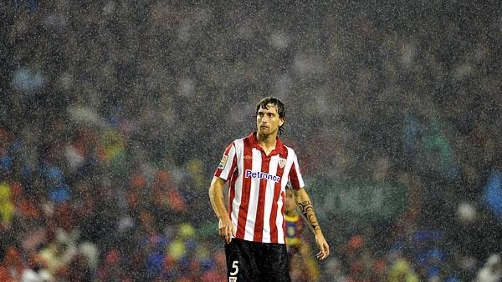 Fernando Amorebieta, durante su etapa en el Athletic Club.