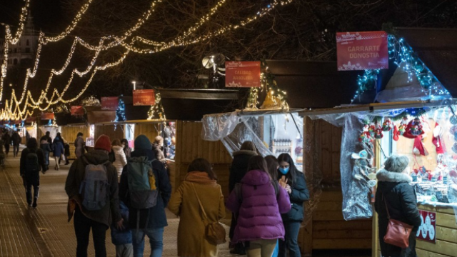 El mercado de Navidad más bonito de Euskadi.