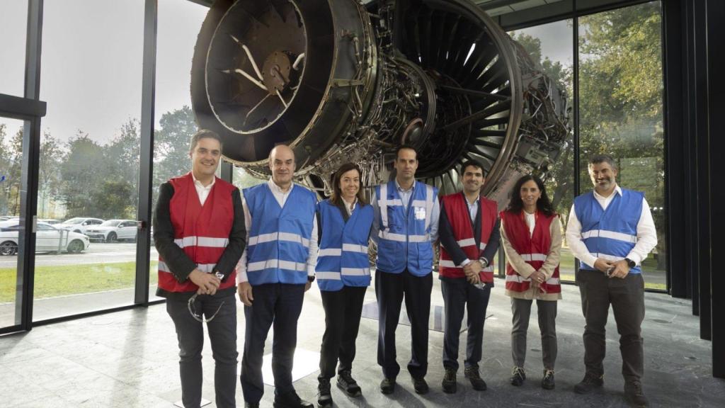 El consejero Mikel Jauregi visita ITP Aero