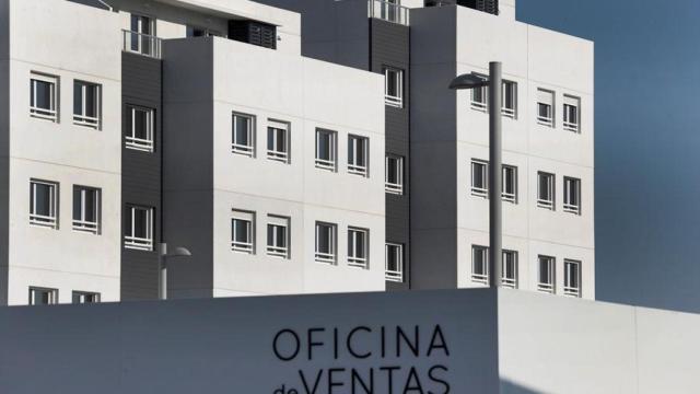 Vista de bloques de viviendas en venta