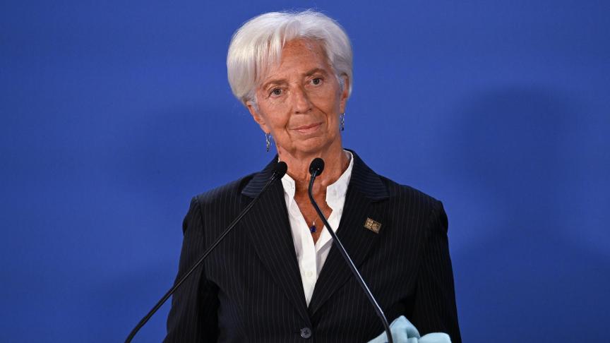 Christine Lagarde, presidenta del BCE, durante una rueda de prensa el 13 de septiembre de 2024