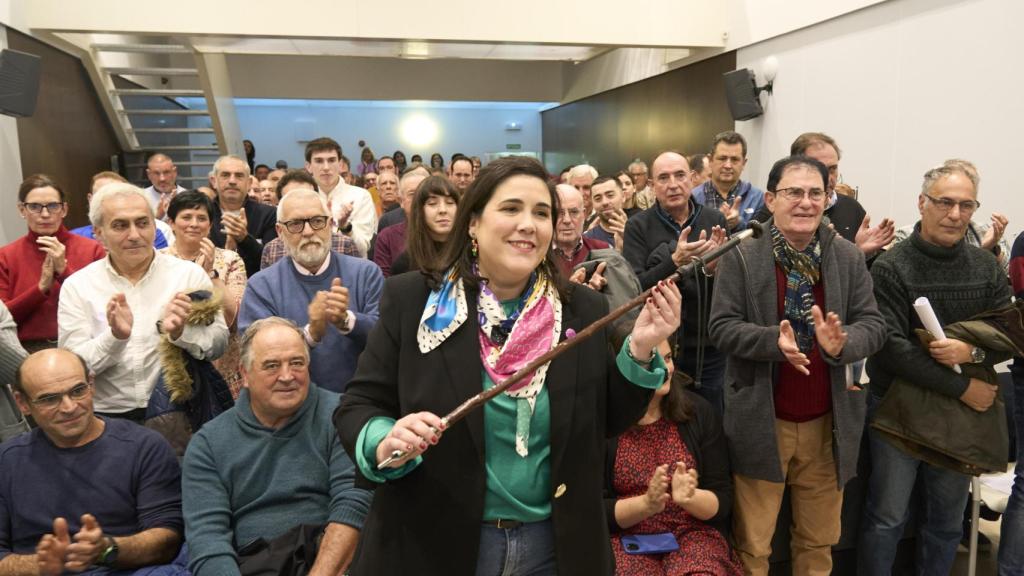 Jone Berriozabal en la Asamblea Territorial del PNV de Álava / L. RICO - EFE