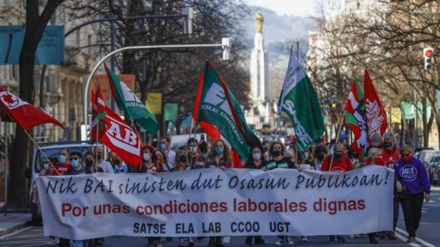 Protestas por Osakidetza