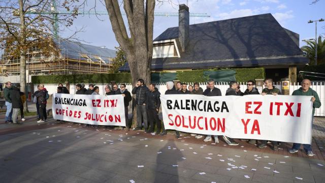 Trabajadores de Astilleros Balenciaga / EFE