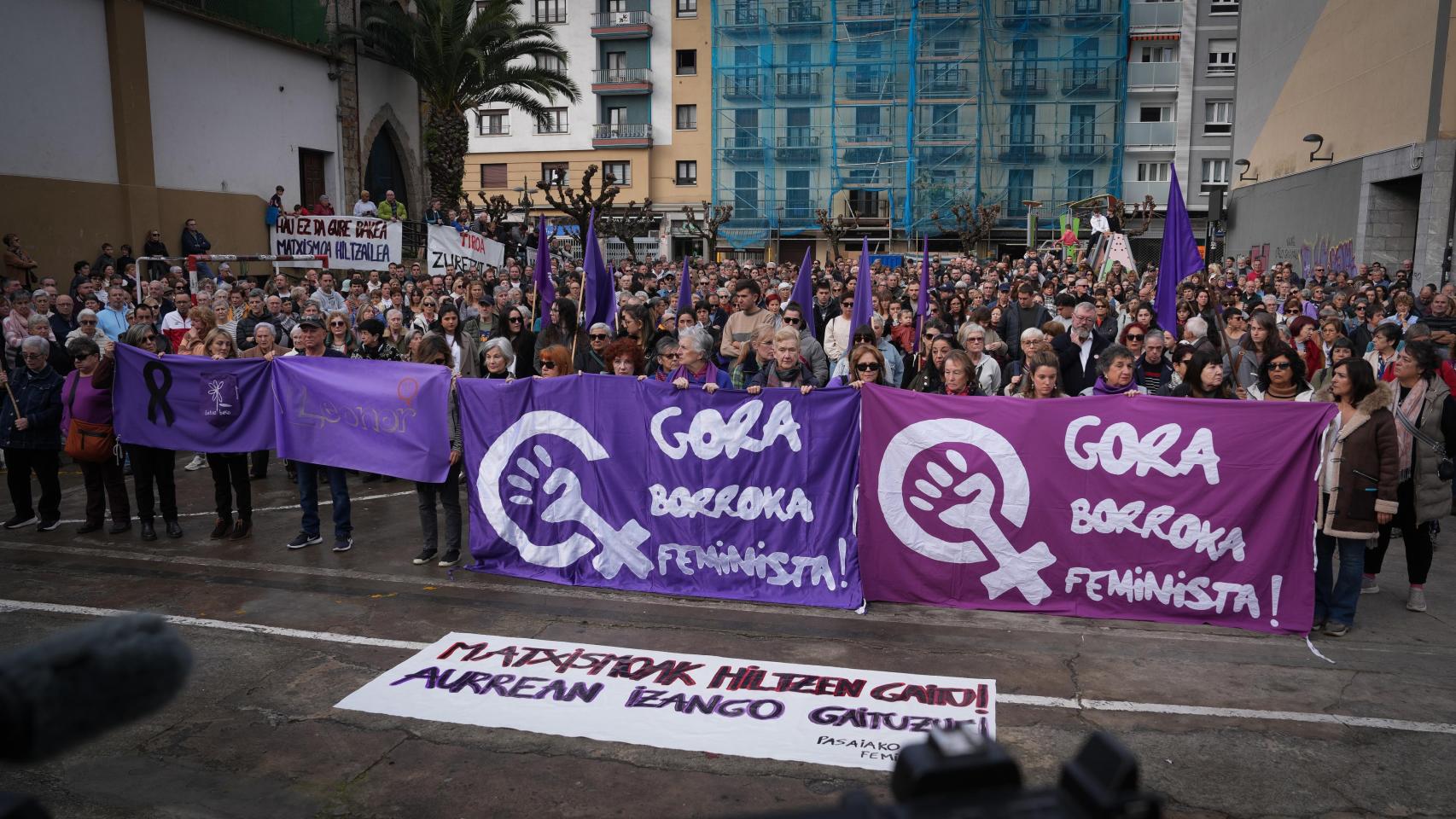 Concentración en Pasaia contra el crimen machista de este sábado / EP