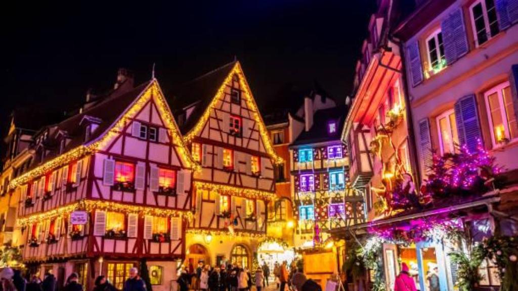 El pueblo de Colmar, en Francia.