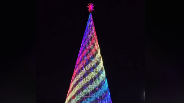 El árbol de Navidad más bonito de Euskadi está en este rincón de Bilbao.