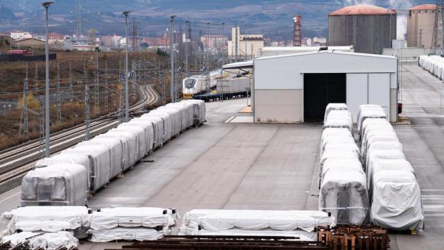 La planta de Talgo en Arasur.