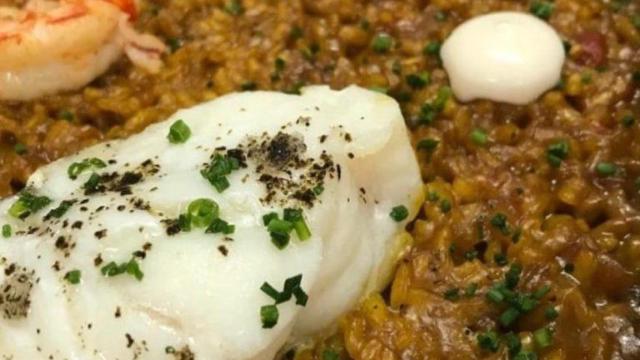 El Menú Arroz del discípulo de Berasategui que cocina la mejor paella de Valencia.