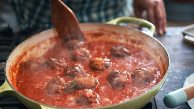 Albóndigas en salsa.