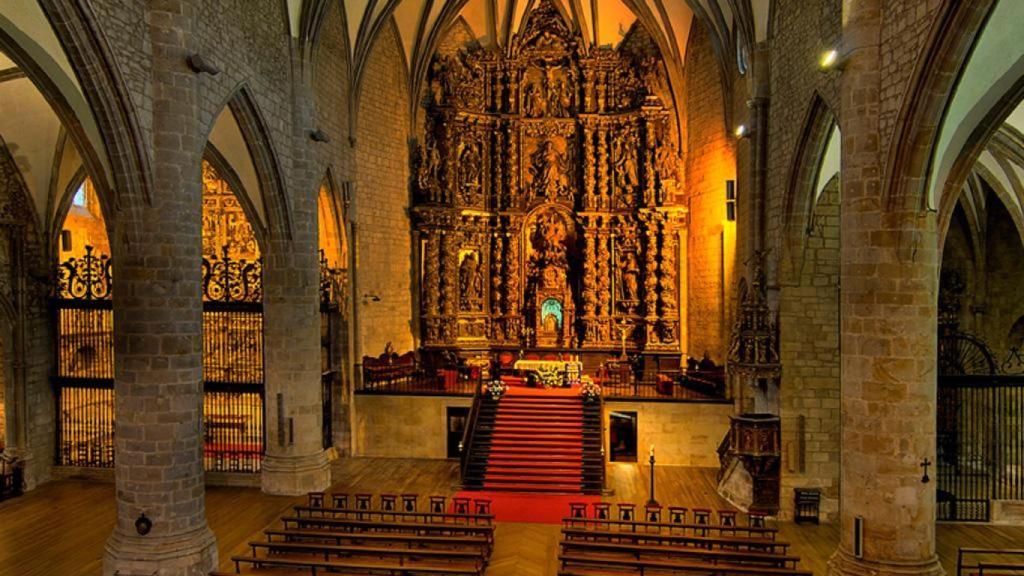 La iglesia por dentro.