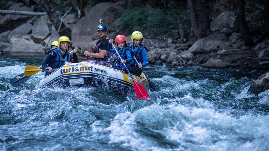 Rafting en río Noguera Pallaresa / Guía Repsol