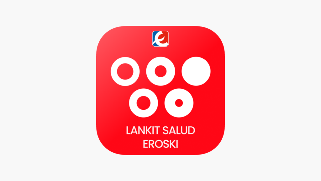 Logo de la app Lankit Salud creada por Eroski.