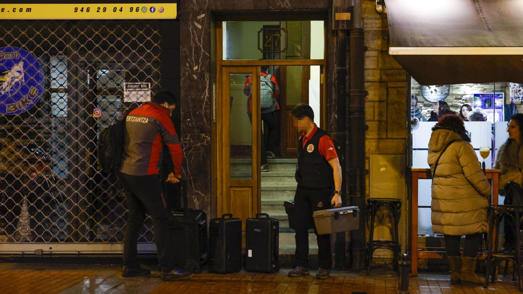 Detenido en Barakaldo por el presunto asesinato de su madre durante una discusión en el domicilio familiar