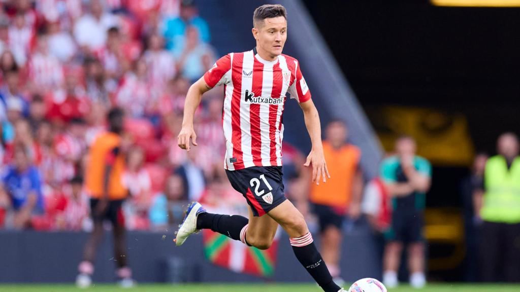 Herrera, durante su segunda etapa con el Athletic.