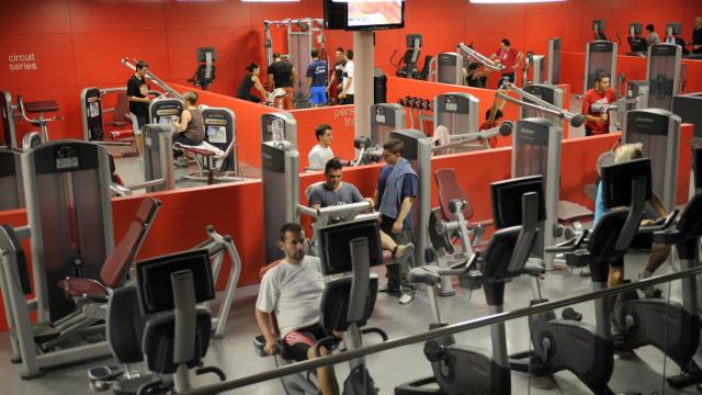 Salas fitness dentro de Bilbao Kirolak. / Bilbao.eus