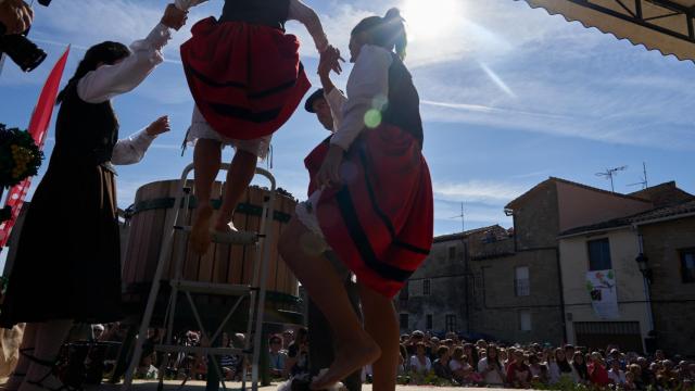 Fiesta de la Vendimia en Lanciego / EFE