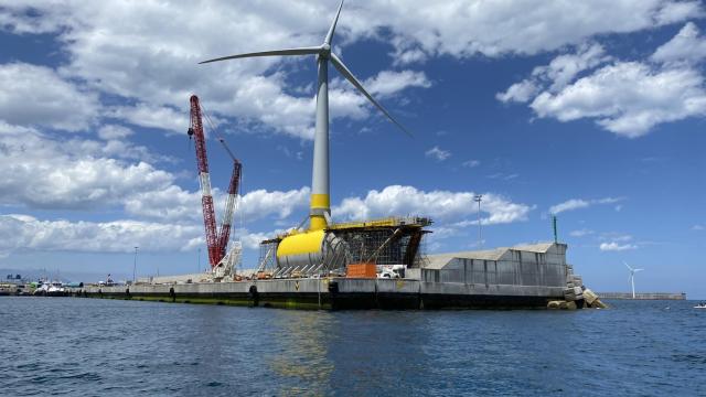 La plataforma DemoSATH de Saitec en el Puerto de Bilbao / CV