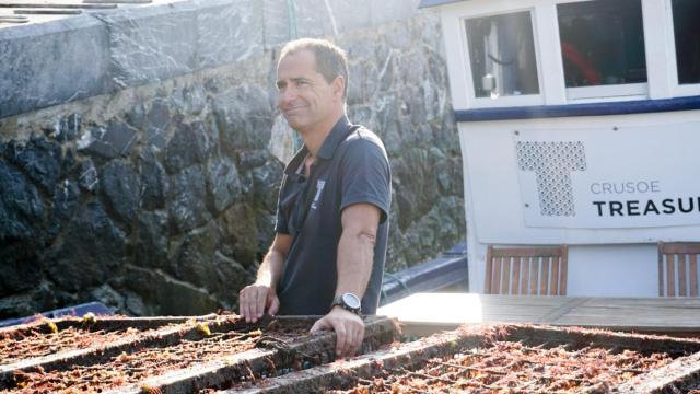 Borja Saracho dirige la bodega submarina Crusoe Treasure / CV