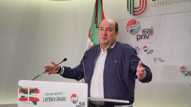 El líder del PNV, Andoni Ortuzar.