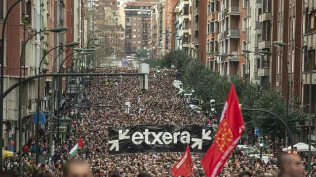 Manifestación convocada por SARE bajo el lema “Llaves para la resolución / JAVIER ZORRILLA - EFE
