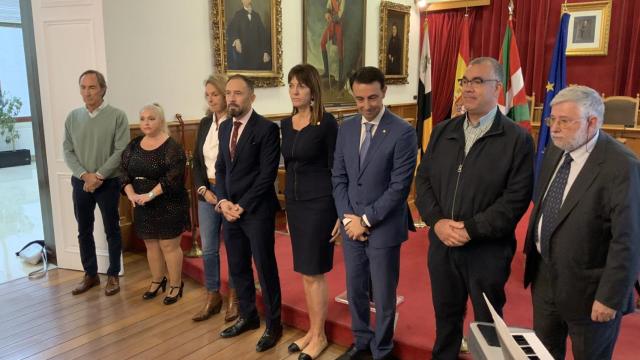 Denis Itxaso en el acto organizado por la delegacin del Gobierno y el Centro Memorial de Vctimas. / Memorial