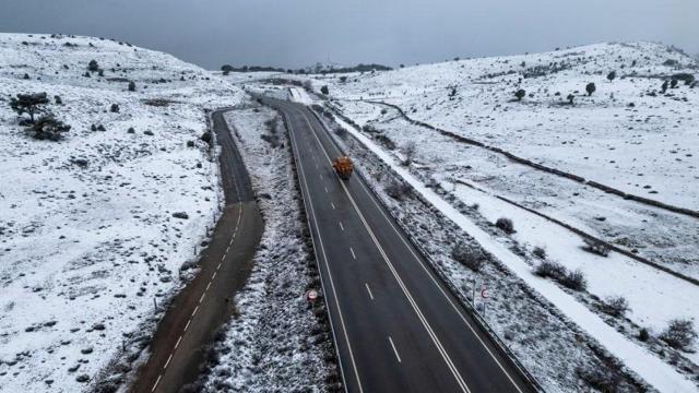 Euskalmet activa el primer aviso amarillo por nieve de este año