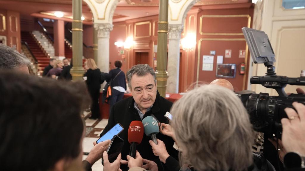 Aitor Esteban, en la entrega de premios de la Fundación Sabino Arana / EP