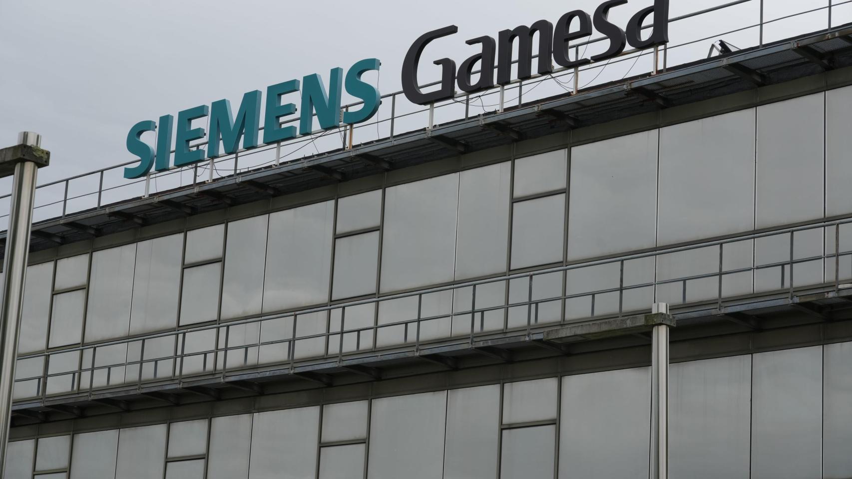 Fachada del edificio de Siemens Gamesa