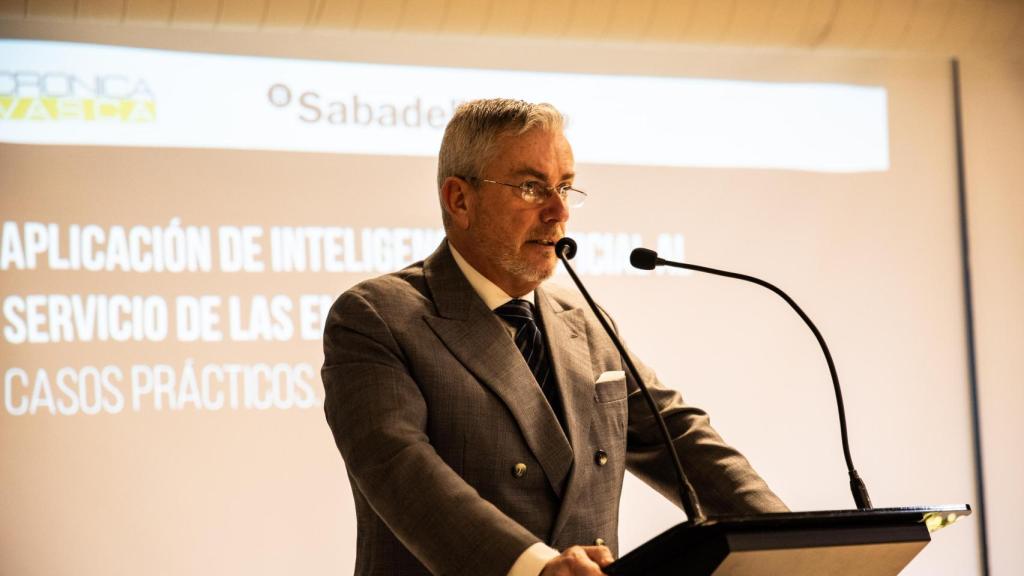 El director general adjunto y responsable de la zona norte de Sabadell, Iñaki Navarro.