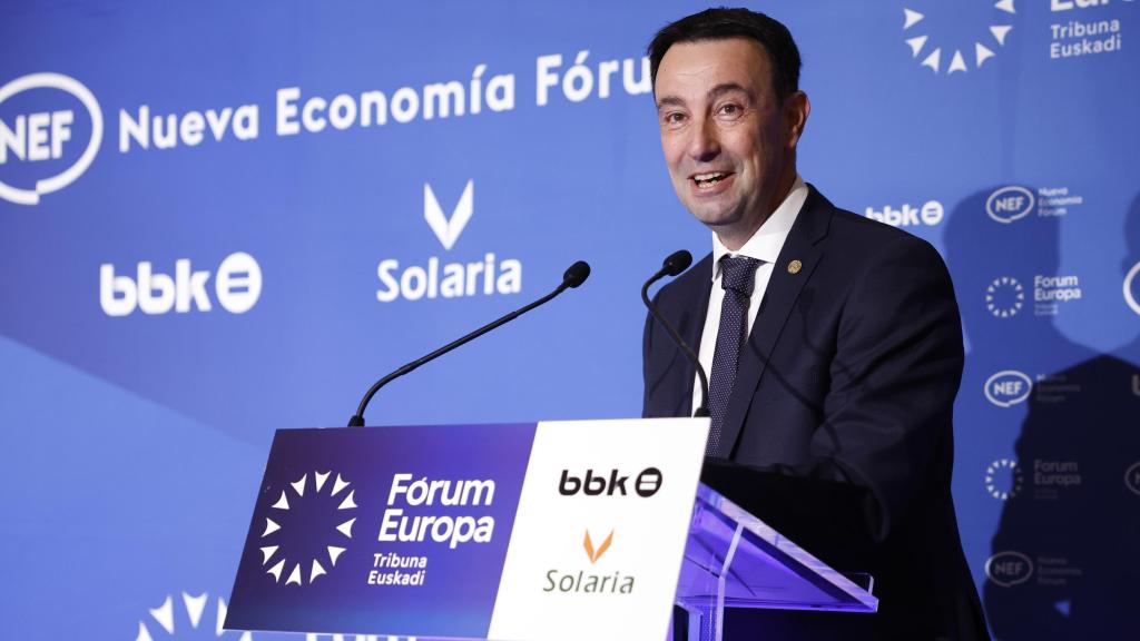 El vicelehendakari segundo y consejero de Economía, Trabajo y Empleo, Mikel Torres / MIGUEL TOÑA - EFE