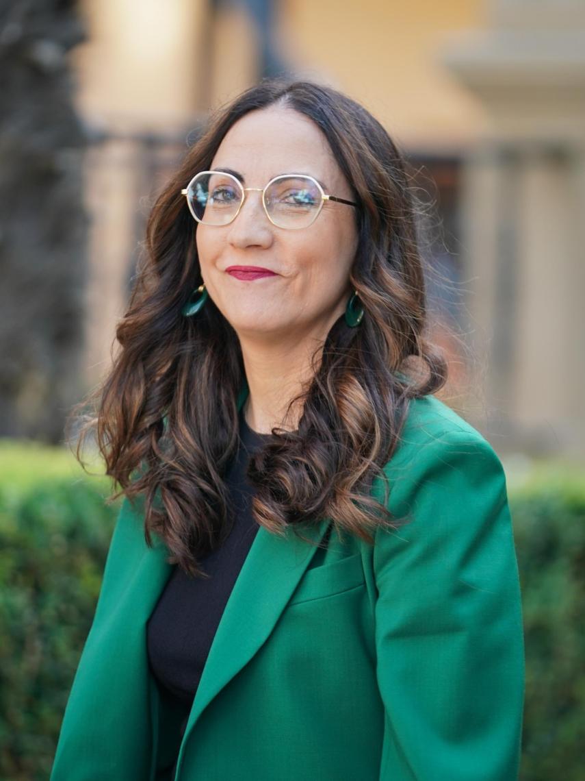 La consejera de educación, Begoña Pedrosa, a su llegada a la toma de posesión de su cargo en el Gobierno vasco, a 25 de junio de 2024