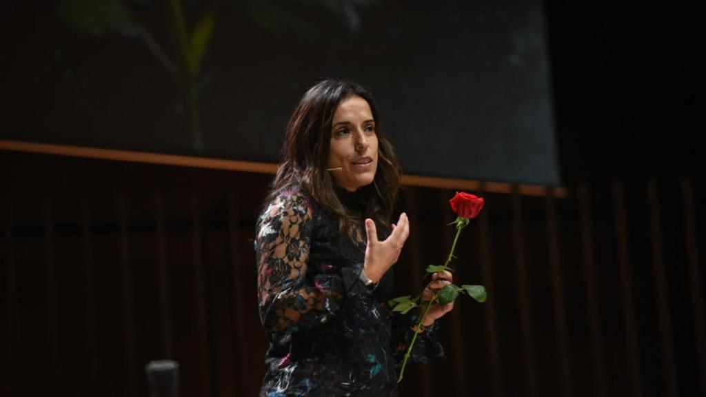 Sara Buesa durante el In Memoriam del pasado sábado.